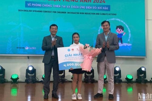 Em bé quê '5 tấn' trở thành đại diện thế hệ trẻ Việt Nam tham gia 'Diễn đàn châu Á về giảm nhẹ rủi ro thiên tai 2024'