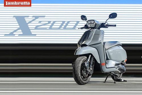 Ngắm Lambretta X200 GP có khiến dân chơi Honda SH160i 'phát thèm'?