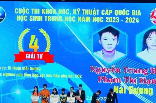 Đôi bạn trẻ thích 'bắt, nhốt' khí CO2