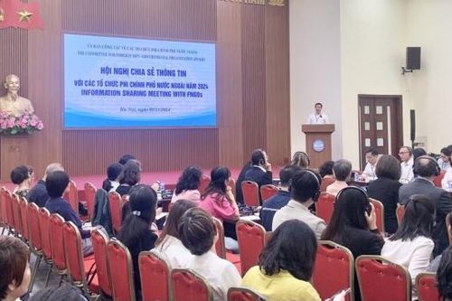 VUFO chia sẻ thông tin về tình hình hoạt động của các tổ chức phi chính phủ nước ngoài