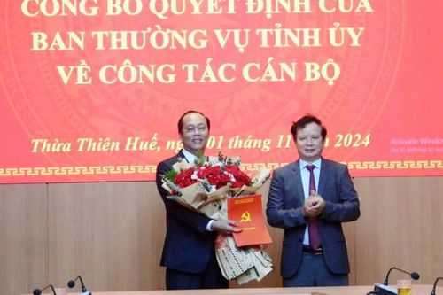 Bổ nhiệm nhà báo Hoàng Đăng Khoa làm Tổng Biên tập Báo Thừa Thiên - Huế