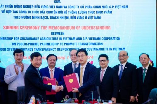 C.P. Việt Nam và PSAV ký kết hợp tác công tư thúc đẩy chuyển đổi hệ thống lương thực thực phẩm