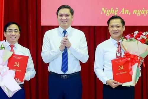 Nghệ An: Điều động 2 phó giám đốc sở làm Phó Bí thư Huyện ủy