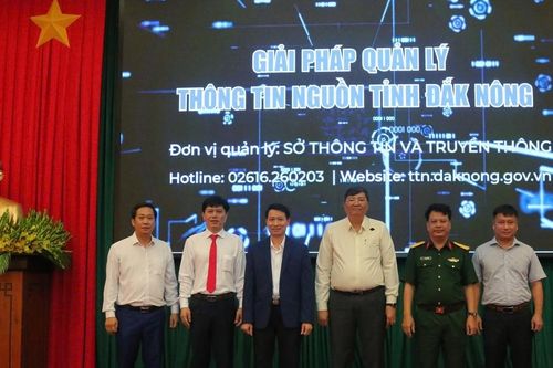 Đắk Nông ra mắt hệ thống thông tin nguồn cấp tỉnh