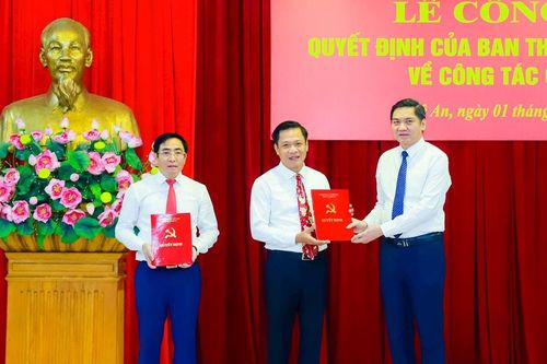 Đồng chí Vũ Tuấn Dũng - Phó Giám đốc Sở Xây dựng Nghệ An giữ chức Phó Bí thư Huyện ủy Yên Thành