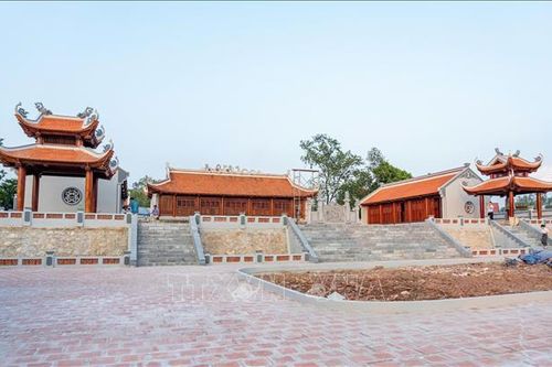 Hoàn thành tu bổ, tôn tạo Di tích lịch sử quốc gia Đền thờ Lý Nam Đế
