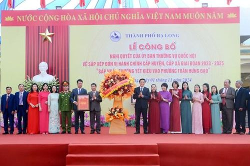 Quảng Ninh sáp nhập hàng loạt đơn vị hành chính cấp xã
