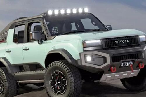 Ngắm Toyota Land Cruiser phong cách bán tải đầy cá tính