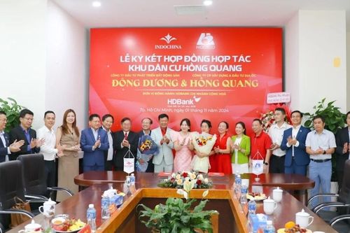 Đông Dương và Hồng Quang hợp tác phát triển dự án 13A khu Nam