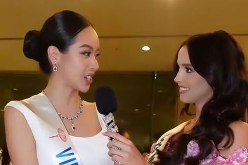 Thanh Thủy bắn tiếng Anh 'như gió' tại Miss International