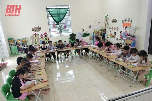 Bá Thước nâng cao chất lượng giáo dục mầm non