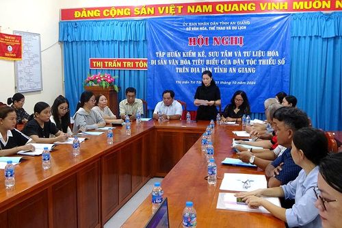 Tập huấn kiểm kê, sưu tầm di sản văn hóa dân tộc thiểu số