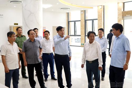 Bí thư Tỉnh ủy Trần Quốc Cường kiểm tra tiến độ các dự án trọng điểm