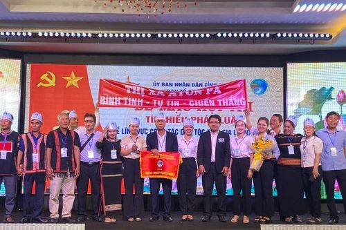 Thị xã Ayun Pa đạt giải nhất hội thi tìm hiểu pháp luật về công tác dân tộc