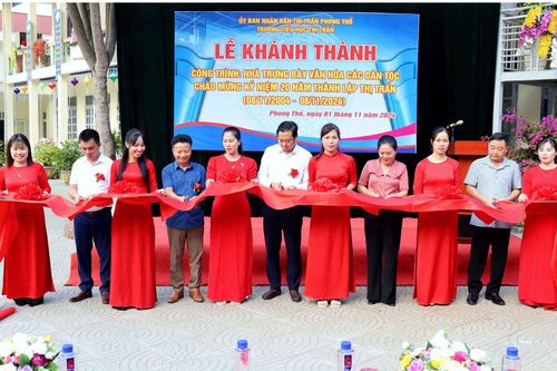Khánh thành nhà trưng bày văn hóa các dân tộc