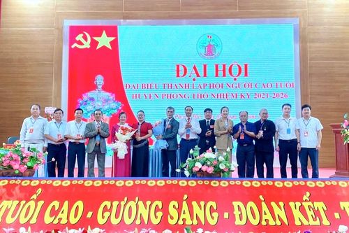 Đại hội Đại biểu thành lập Hội Người cao tuổi huyện Phong Thổ, nhiệm kỳ 2021-2026