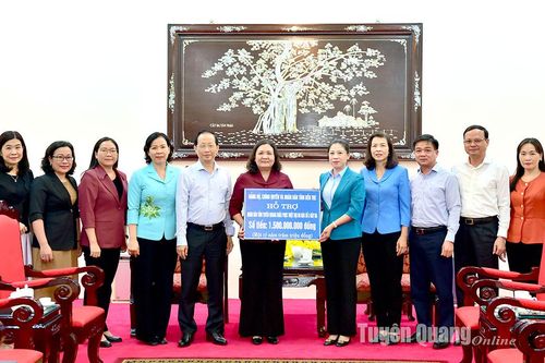 Bến Tre hỗ trợ Tuyên Quang 1,5 tỷ đồng khắc phục hậu quả bão số 3