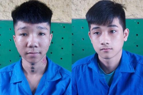Tạm giữ hai thanh niên cầm dao chém liên tiếp vào người đi bộ