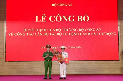 Giám đốc Công an tỉnh Sơn La được điều động làm Tư lệnh Bộ Tư lệnh Cảnh sát cơ động