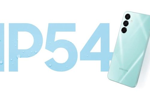 Galaxy A16 với IP54 kháng bụi, kháng nước