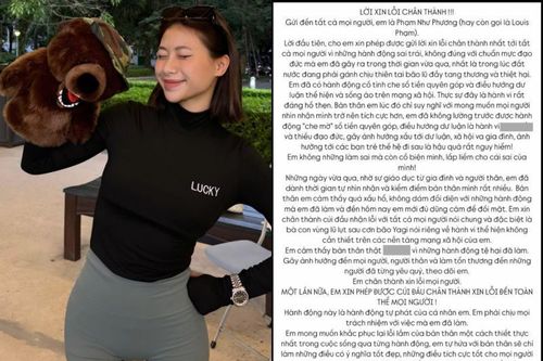 Trở lại MXH, Phạm Như Phương xóa bài xin lỗi về drama 'phông bạt'