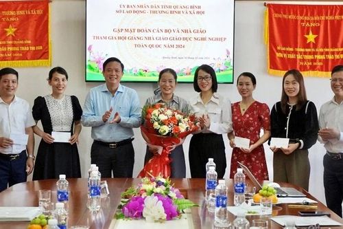 Quảng Bình có 6 nhà giáo tham gia Hội giảng nhà giáo GD nghề nghiệp toàn quốc