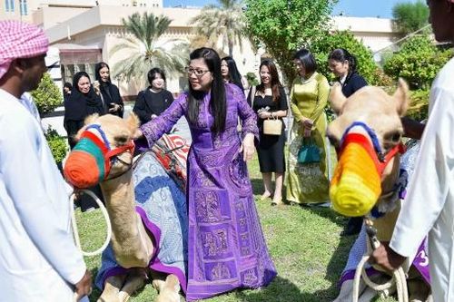 Phu nhân Thủ tướng Phạm Minh Chính tìm hiểu lịch sử, văn hóa UAE, Saudi Arabia và Qatar