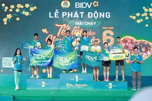 BIDV MetLife đồng hành cùng giải chạy 'Tết ấm cho người nghèo - Xuân Ất Tỵ 2025'