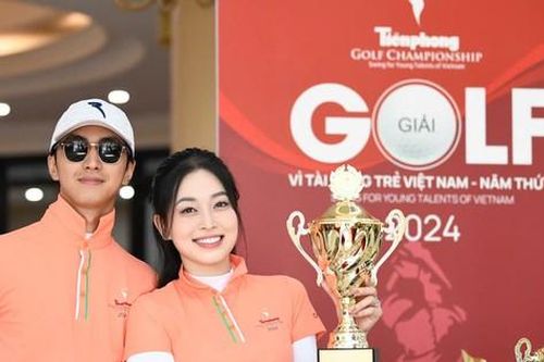 Bình An- Phương Nga và dàn người đẹp rạng rỡ ngày thi đấu Tiền Phong Golf Championship