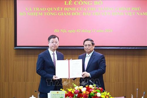 Thủ tướng trao quyết định bổ nhiệm Tổng Giám đốc VTV