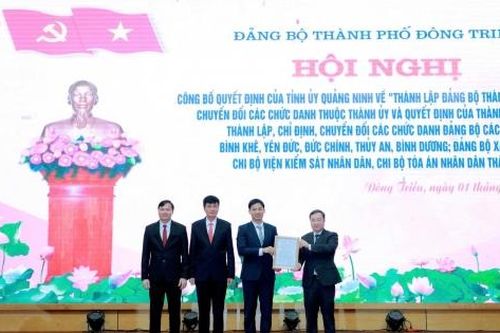 Quảng Ninh sáp nhập, điều chỉnh đơn vị hành chính cấp xã