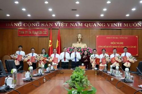 Điều động ông Phạm Quang Nhật làm Giám đốc Sở Công Thương tỉnh Bà Rịa - Vũng Tàu