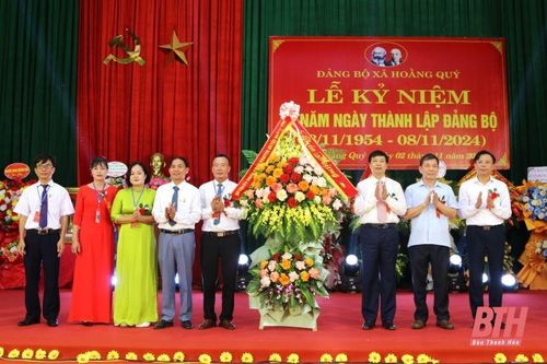 Đảng bộ xã Hoằng Quý kỷ niệm 70 năm ngày thành lập
