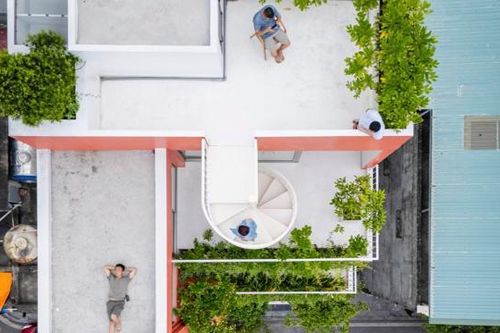 Sự kết hợp giữa kiến trúc hiện đại và thiên nhiên