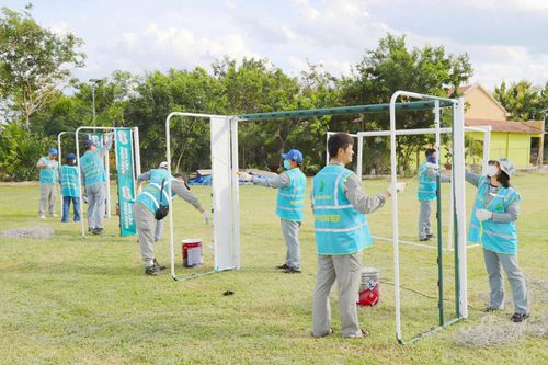 Tổ chức hoạt động thiện nguyện tại Mái ấm Anh Đào