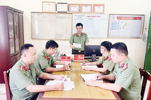 Việc làm tự giác, thường xuyên ở Tân Sơn