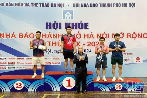 Đoàn Thái Nguyên giành nhiều giải cao tại Hội khỏe Hội Nhà báo TP. Hà Nội