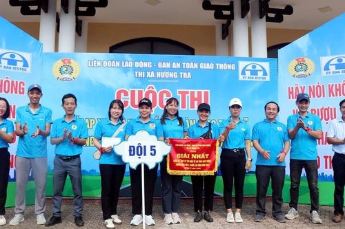 Hương Trà: Lan tỏa văn hóa giao thông trong đoàn viên, người lao động
