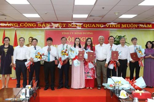 Bình Dương: Bổ nhiệm nhiều vị trí cán bộ quan trọng