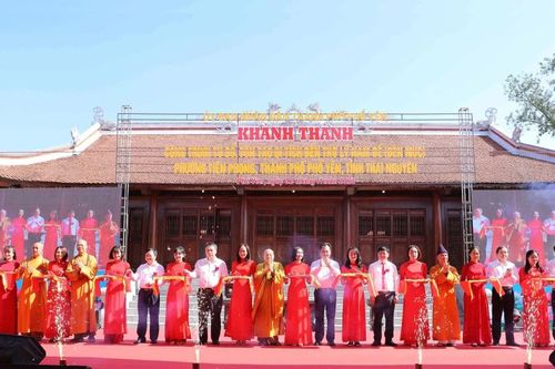 Thái Nguyên: Khánh thành công trình tu bổ, tôn tạo Di tích đền thờ Lý Nam Đế