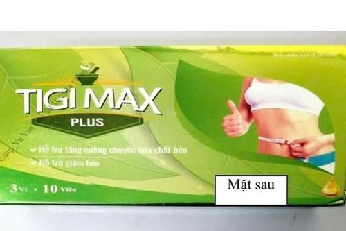 Bộ Y tế cảnh báo viên uống giảm cân cấp tốc Tigi Max Plus chứa chất cấm