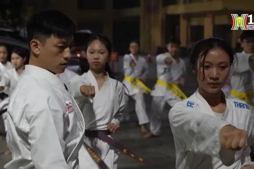 Tập võ cuối ngày