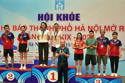 Hội Khỏe Hội Nhà báo Thành phố Hà Nội mở rộng bế mạc, nhiều vận động viên đạt thành tích cao