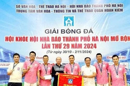 Báo Hànôịmới giành 1 HCV, 1 HCB Hội khỏe Hội Nhà báo Thành phố Hà Nội mở rộng lần thứ 29