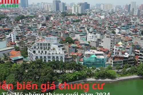 Diễn biến giá chung cư tại Tây Hồ những tháng cuối năm 2024