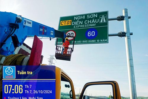Thực hư việc 'phá hoại' biển báo trên cao tốc Nghi Sơn- Diễn Châu?