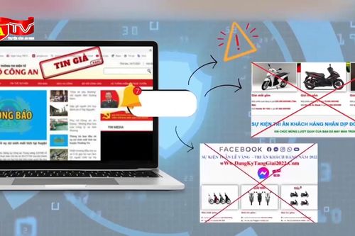 Cảnh giác với 'chiêu trò' sử dụng các trang web công an giả mạo để lừa đảo