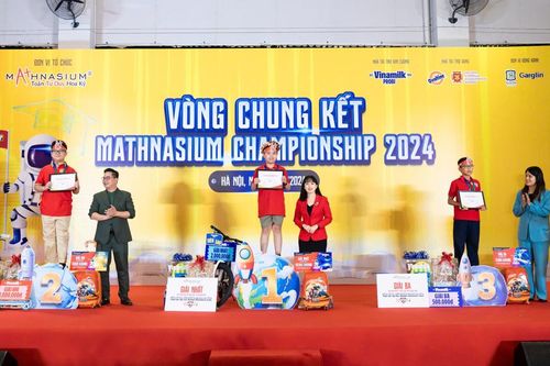 18 thí sinh xuất sắc đoạt giải Chung kết cuộc thi Mathnasium Championship 2024