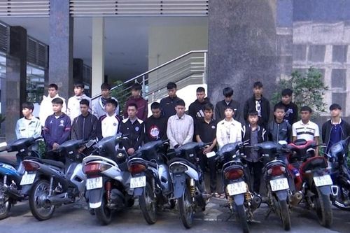 Khởi tố 25 thanh, thiếu niên 'đại náo' đường phố ở Sơn La