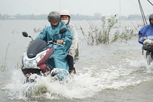 Chưa hết lụt, nhiều vùng trũng Thừa Thiên-Huế đối mặt mưa cực lớn, úng ngập trầm trọng